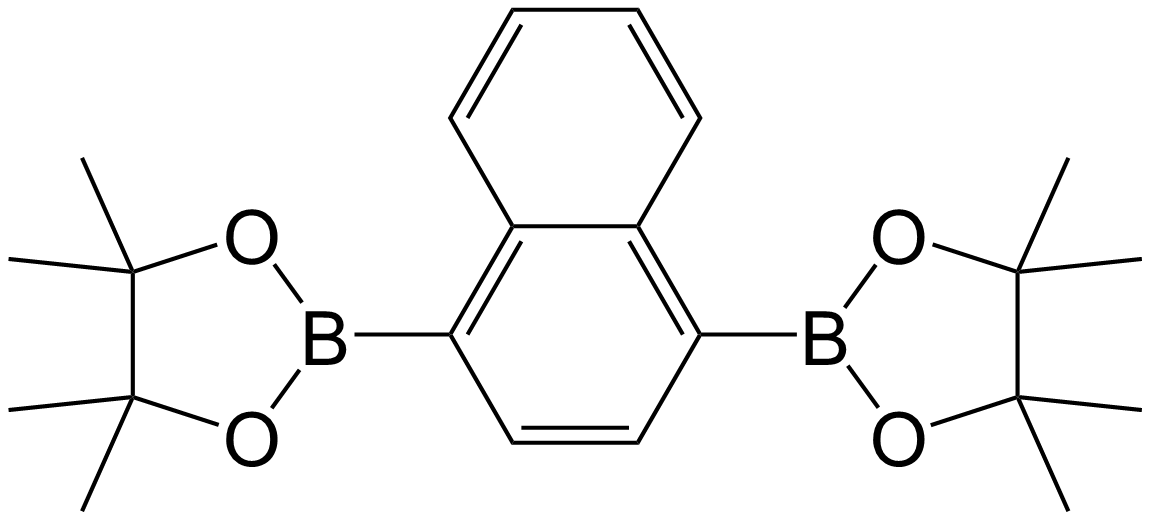 "4,4,5,5-tetramethyl-2-[4-(4,4,5,5-tetramethyl- 1,3,2-dioxaborolan-2-yl)naphthalen-1-yl]"/929103-36-6